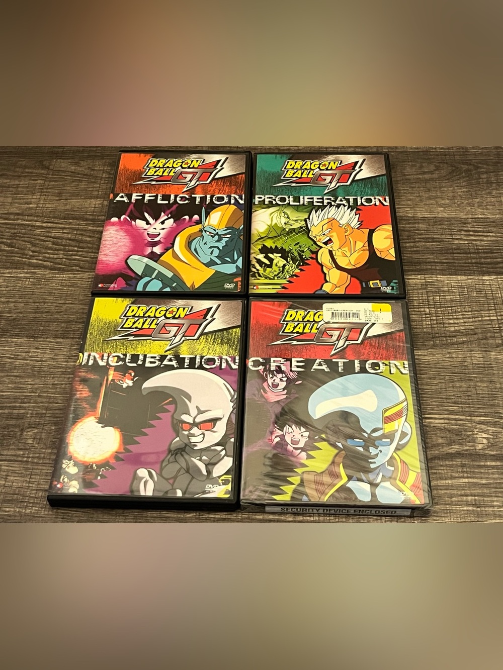 Dragon Ball GT DVD Set (4 Discs)